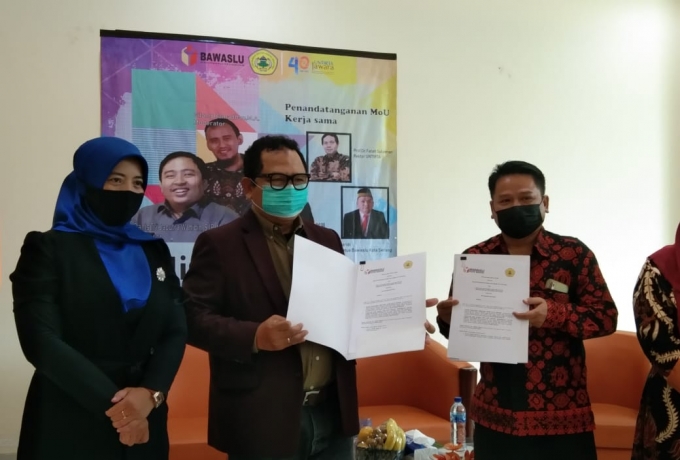 Bawaslu Kota Serang Gandeng Untirta Perkuat Pengawasan Partisipatif