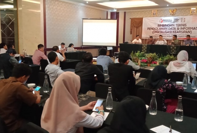 Bawaslu Banten Gelar Bimtek Digitalisasi Arsip