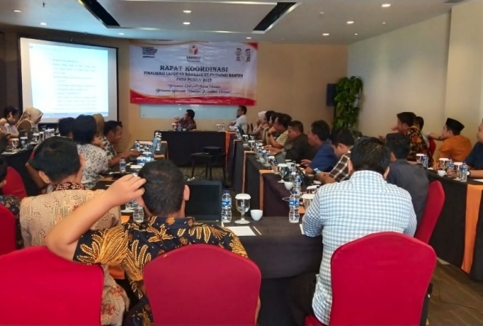 Bawaslu Banten Targetkan Launching Serentak Laporan Komprehensif Pada Akhir Desember