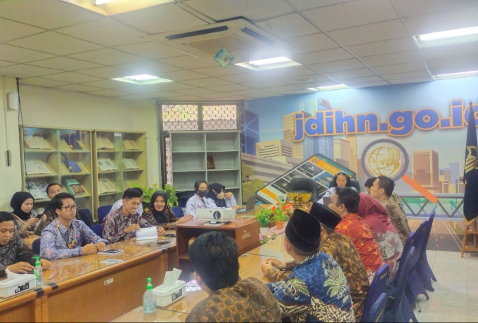 Ikuti Studi Banding Ke BPHN, Bawaslu Kota Serang Akan Jadikan Pojok JDIH Sebagai Laboratorium Hukum 