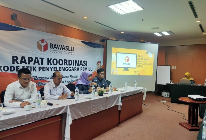 Bawaslu Gelar Rapat Koordinasi Kode Etik Penyelenggara Pemilu