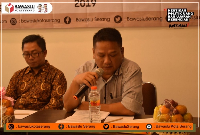 H-16 Menuju Pemilu, Ketua Bawaslu Kota Serang Himbau Agar Staff Jaga Stamina