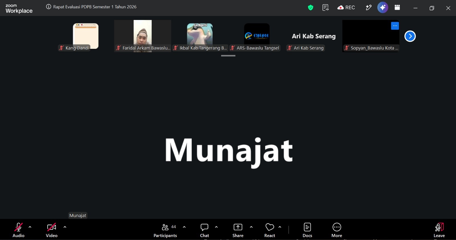 Rapat Koordinasi 