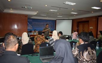 Kembali Staff Bawaslu Kota Serang mendapatkan Bimtek Kearsipan dan Tata Usaha