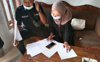 Hasil Uji Petik di Kelurahan Gelam, ditemukan beberapa Sampling Data telah Berpindah Domisili