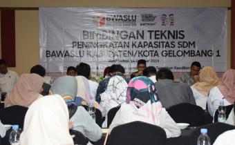 Bawaslu Banten Gelar Bimtek Peningkatan Kapasitas SDM Terkait Keprotokoleran