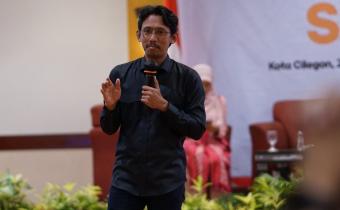 Peran Humas dalam Membangun Citra Bawaslu Menjadi Penting, Sam'ani dalam kegiatan SKPP Menengah