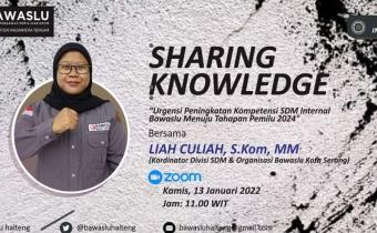 Kordiv SDMO Isi Kegiatan Bawaslu Halmahera Tengah Bertema Urgensi Peningkatan Kompetensi SDM