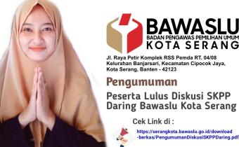 Pengumuman Kelulusan SKPP Daring Tahap II