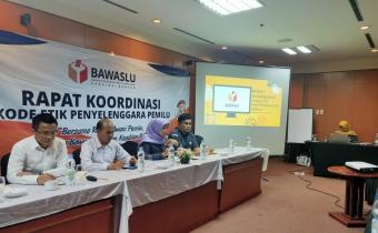 Bawaslu Gelar Rapat Koordinasi Kode Etik Penyelenggara Pemilu