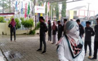 Apel Pagi Menjaga Kedisiplinan Bawaslu Kota Serang 