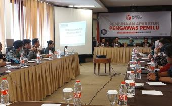 Bawaslu Kota Serang Gelar Pembinaan Aparatur Pengawas, Perbawaslu 3 Tahun 2022 jadi Pembahasan