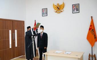 Agus Humaedi Resmi Gantikan Almarhum Makmun Murod sebagai Anggota Bawaslu Kota Serang